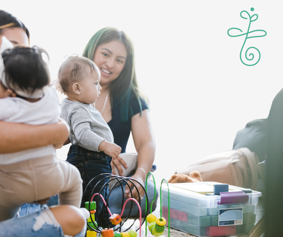 Mütter mit ihren Babys