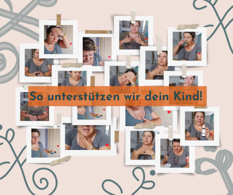 Screenshots meiner Eigen-Balancen als Fotocollage mit Schriftzug "So unterstützen wir dein Kind".